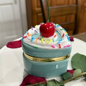 Fake Cake Trinket Jar